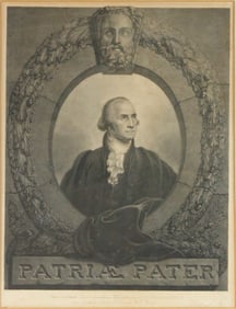 Rembrandt Peale, 1778-1860, George Washington, Engraving