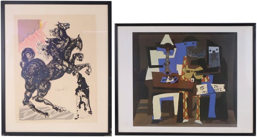 Salvador Dali, Spanish 1904-1989, Cerberus, Woodblock Print