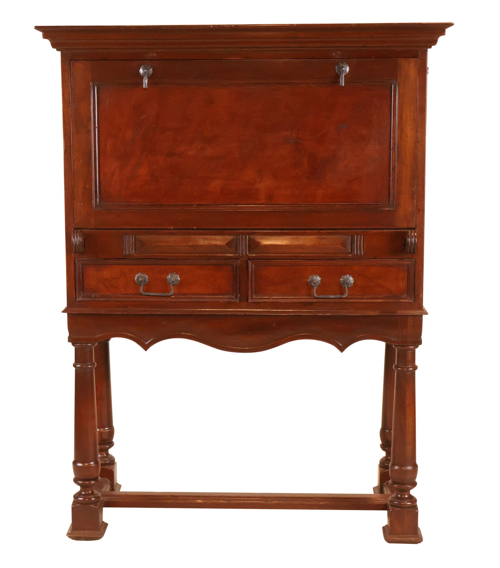 South Cone Trading Co. Bar Cabinet: South Cone Trading Co. Bar Cabinet20th/21st C.Possibly lacking key.61 3/4 x 47 x 21 1/2 in. (156.8 x 119.4 x 54.6 cm.)