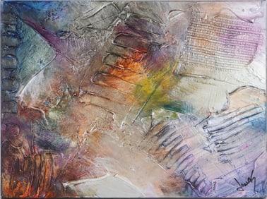 Jonas Gerard, 1941-2020, Alchemy #28, Mixed Media on Canvas