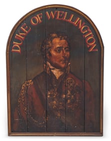 Duke of Wellington Hand-Painted Tavern Sign