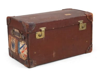 Rare Complete Brooks Brothers Fitted Salesman Travel Chest