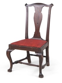 Chippendale Walnut Side Chair