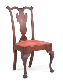 Chippendale Walnut Side Chair
