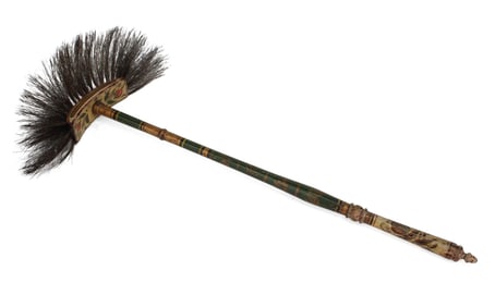 American Paint-Decorated Fire Brush