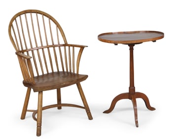 Windsor Oak Bowback Armchair