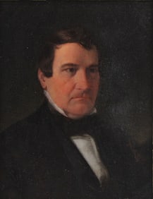 Portrait of a Rhode Island Gentleman, Oil on Canvas