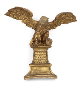 Carved Giltwood American Eagle