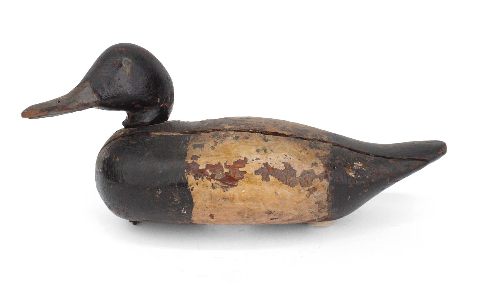 Carved and Painted Wood Duck Decoy (1 of 10)