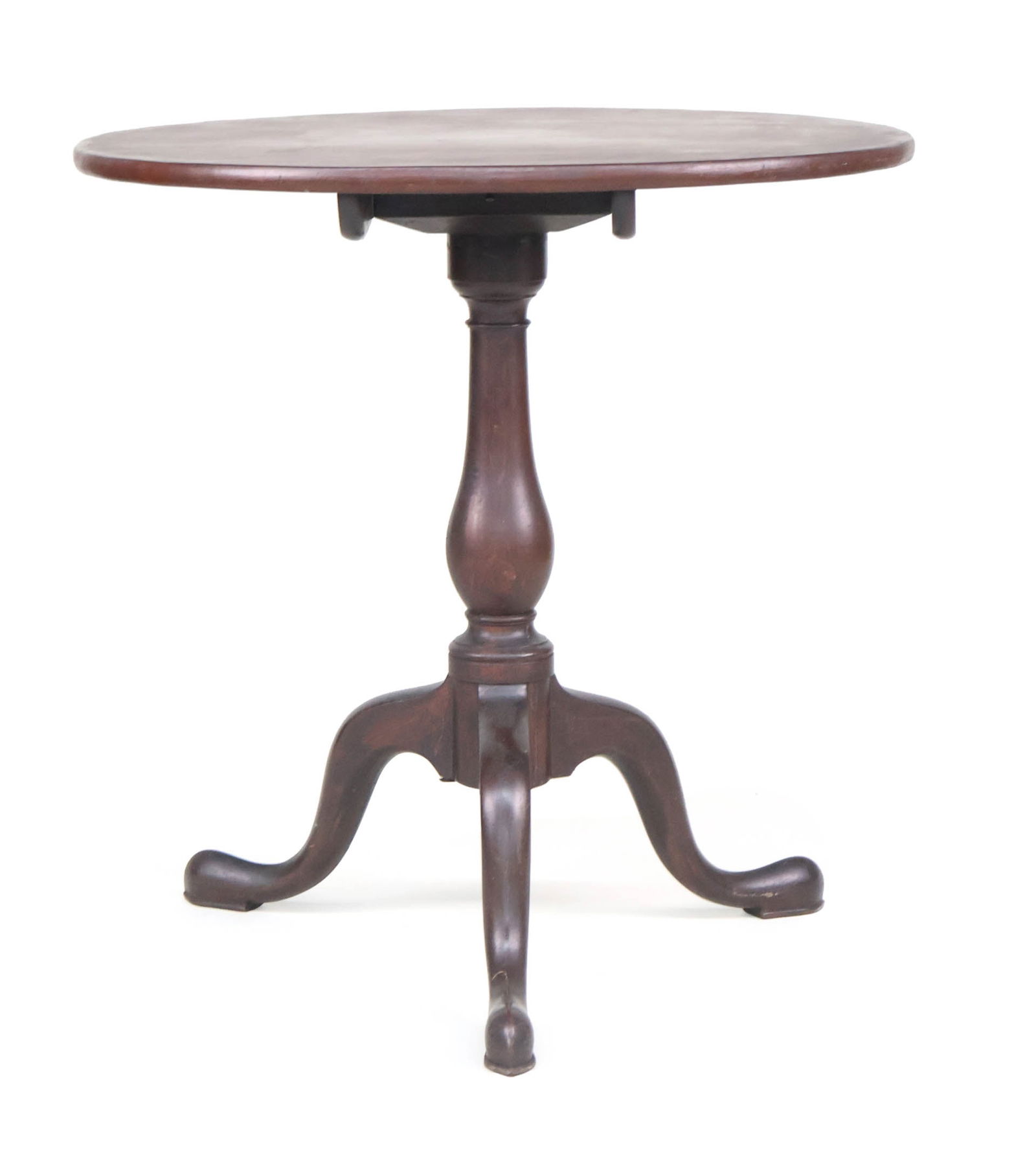 Queen Anne Mahogany Tilt Top Diminutive Tea Table (1 of 11)