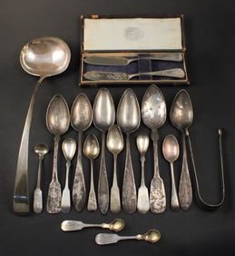 Silver and Coin Silver Assorted Flatware