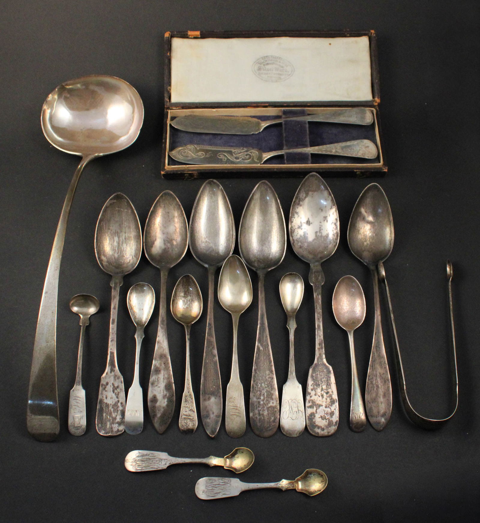 Silver and Coin Silver Assorted Flatware (1 of 17)