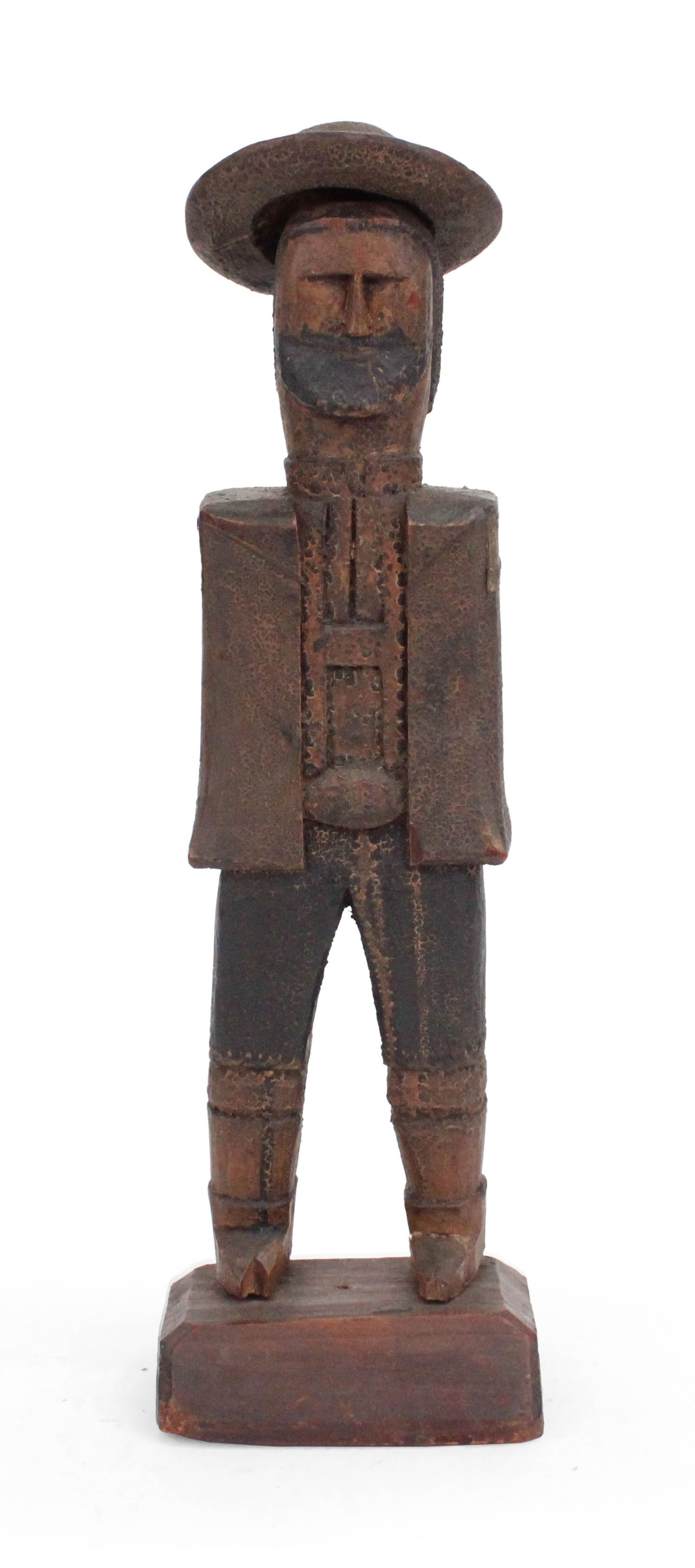 Carved Wood and Paint-Decorated Whirligig: Carved Wood and Paint-Decorated Whirligig19th C.14 1/4 x 4 1/4 x 3 1/2 in. (36.2 x 10.8 x 8.9 cm.)