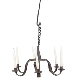 Tin Witch Hat Chandelier