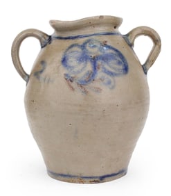 Salt Glazed Stoneware Jar