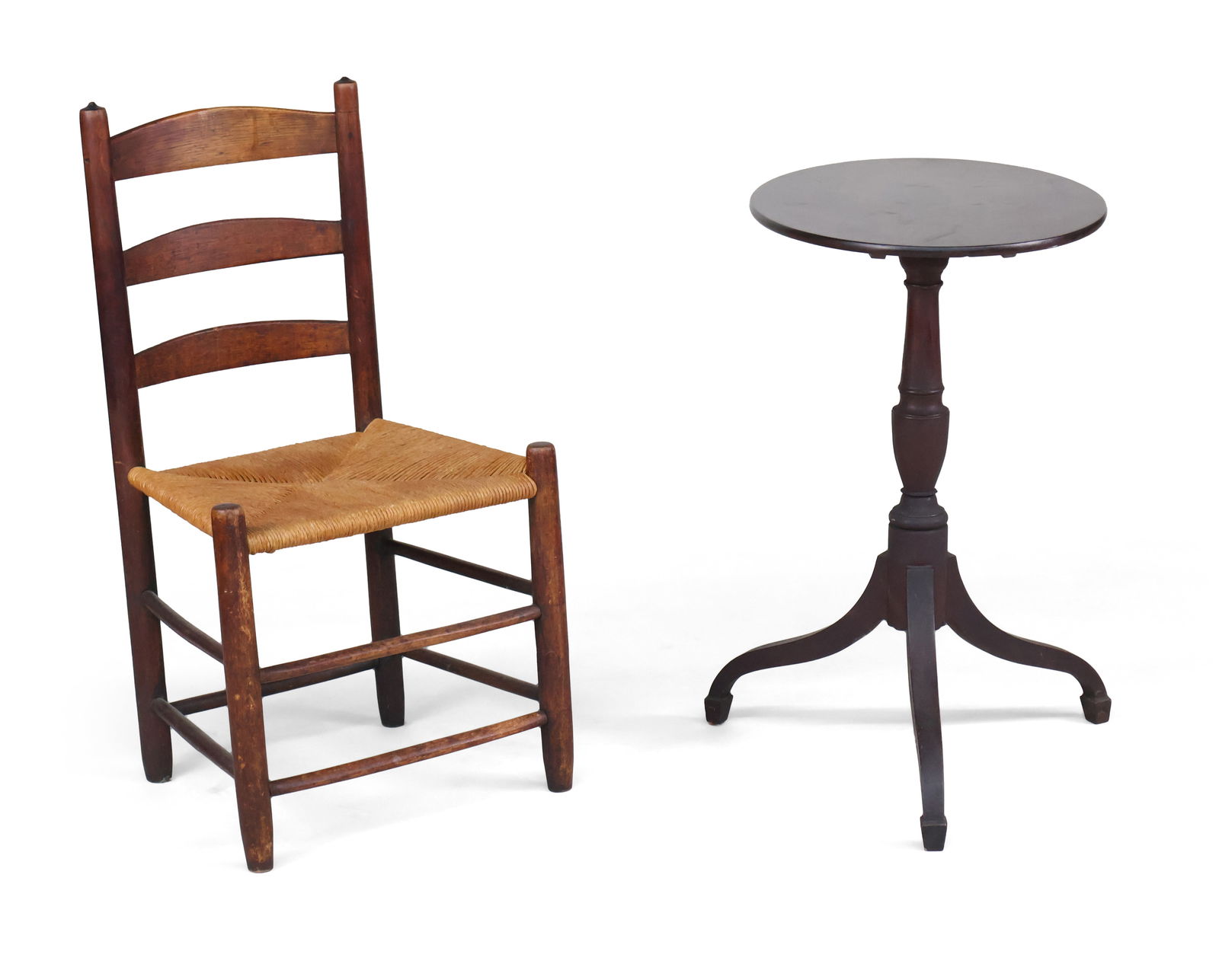 Federal Mahogany Tilt-Top Candlestand (1 of 13)