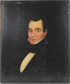 Portrait of a Gentleman, Oil on Canvas