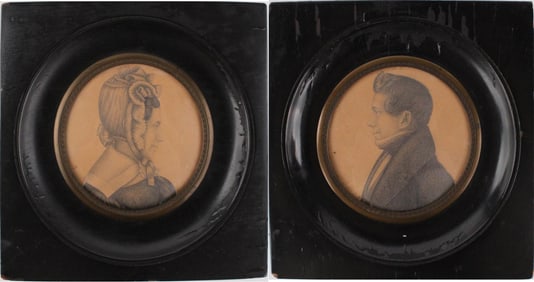 Mr. Demarest, Portraits of Members of the Conover Family, Pencil on Paper