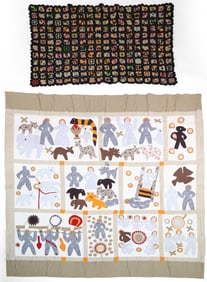 Hand Stitched Pieced Quilt