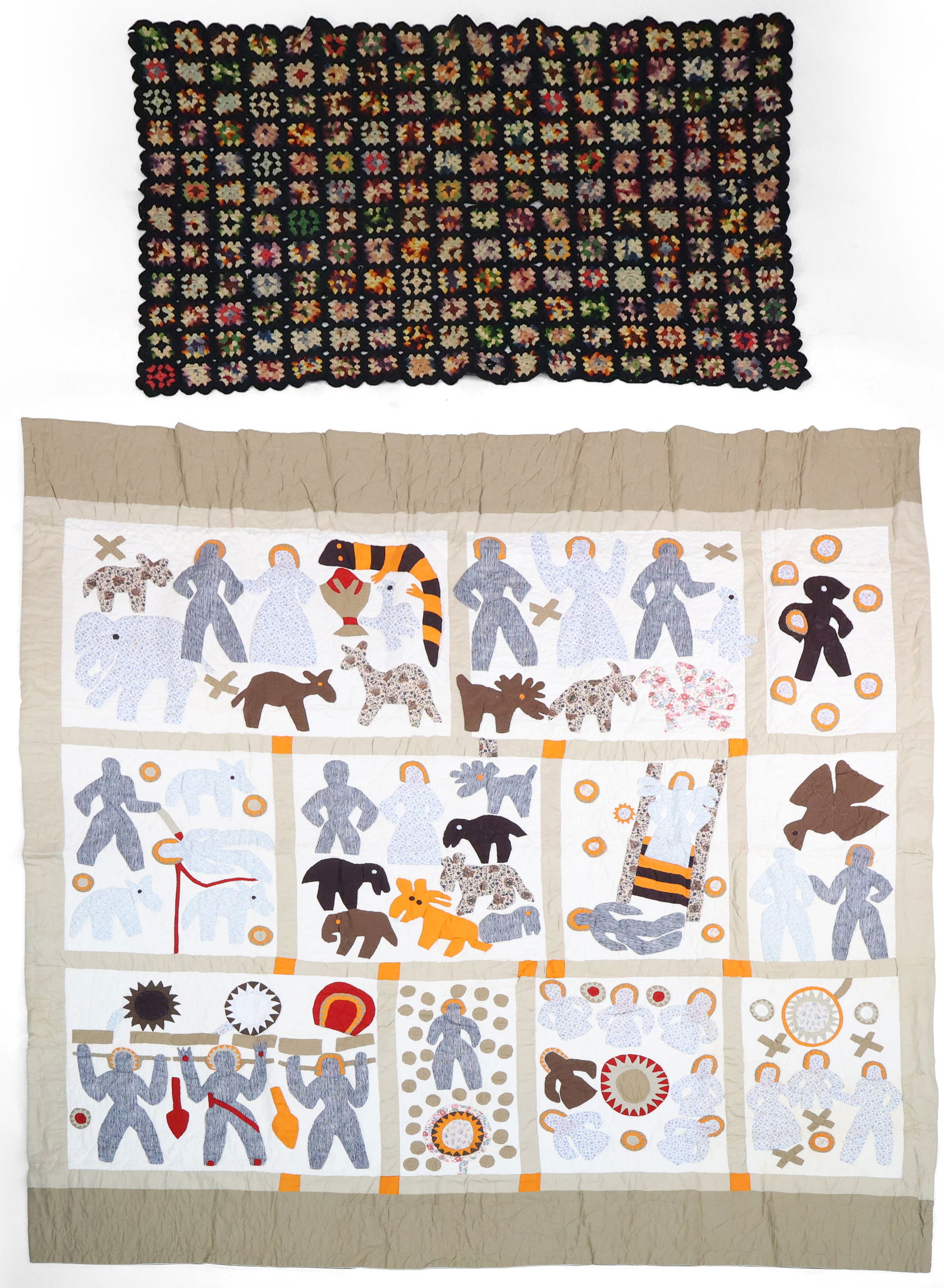 Hand Stitched Pieced Quilt (1 of 12)