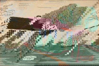 Needlework of a House, "The Nantucket, 1937"