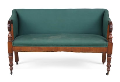 Classical Mahogany Settee