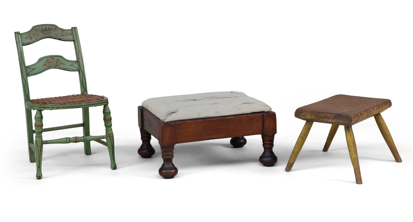 Green Painted Miniature Side Chair (1 of 9)