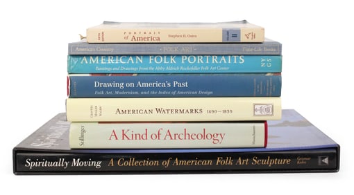 Group of Folk Art Reference Books