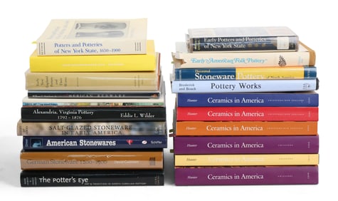 Group of Ceramics and Pottery Reference Books