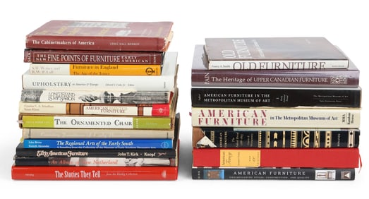 Group of American Furniture Reference Books