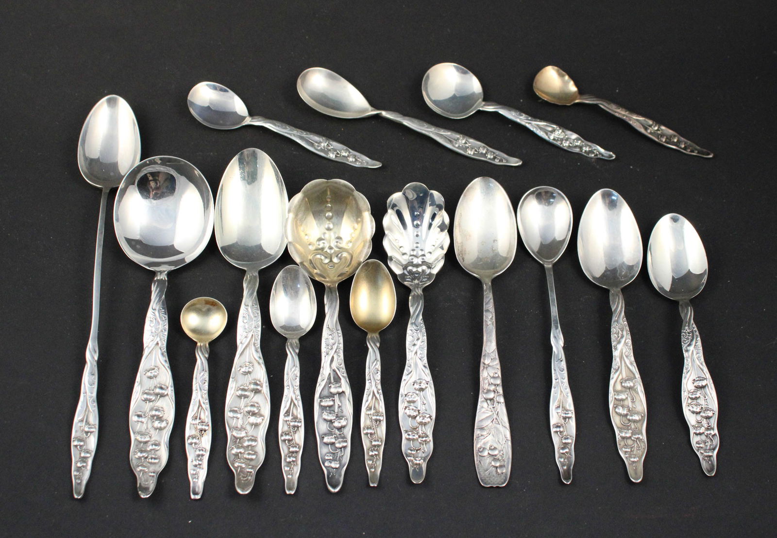 Whiting Sterling Lily of the Valley Spoons (1 of 11)