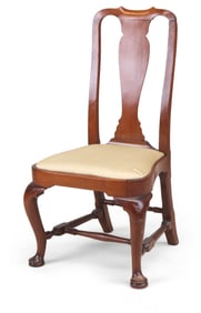 Queen Anne Walnut Side Chair