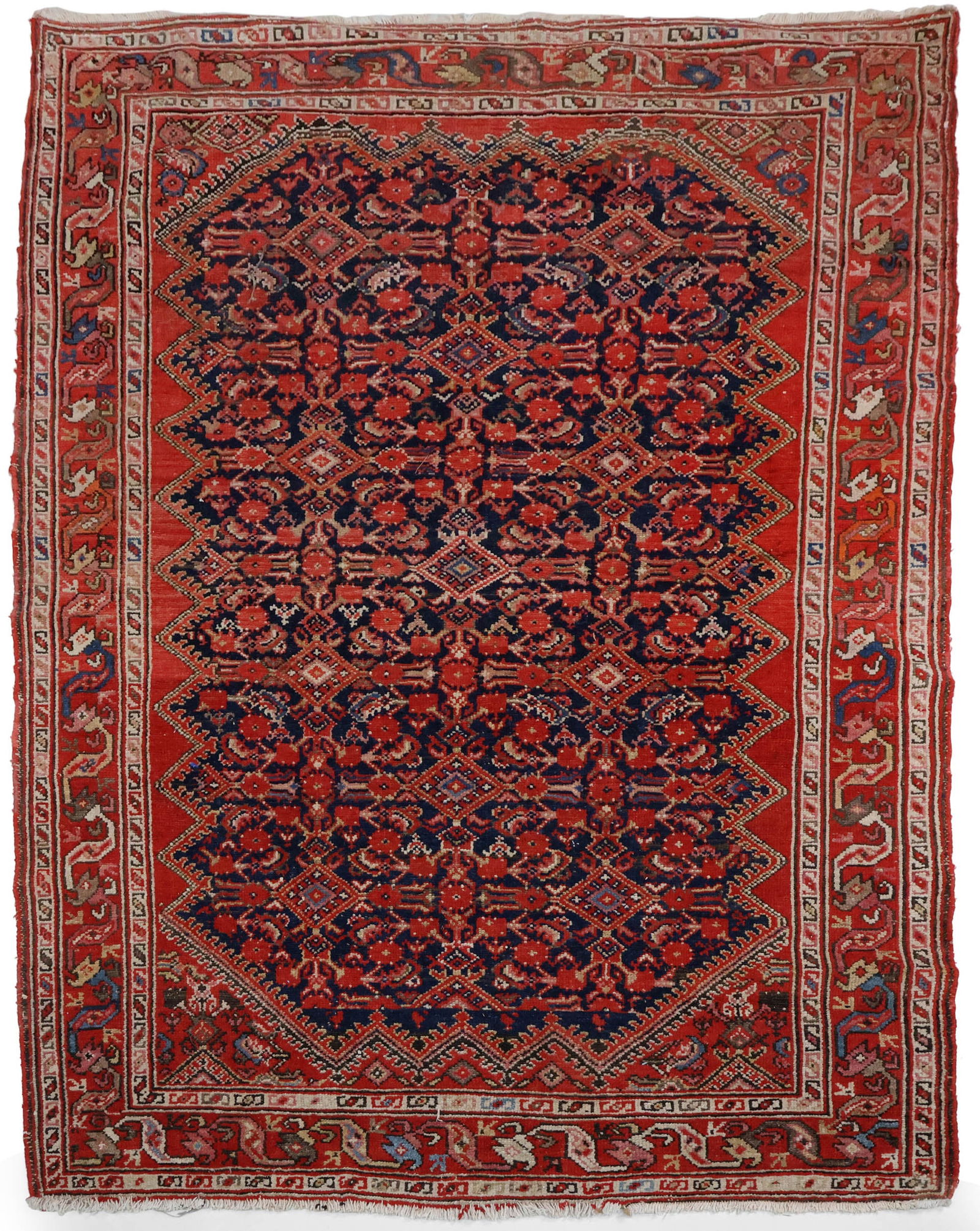 Malayer Rug: Malayer RugNorthwest Persia, 2nd 1/4 20th C. Minor losses to one end.78 x 53 in. (198.1 x 134.6 cm.)