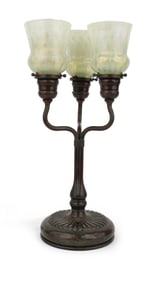 Tiffany Studio Newell Post Table Lamp