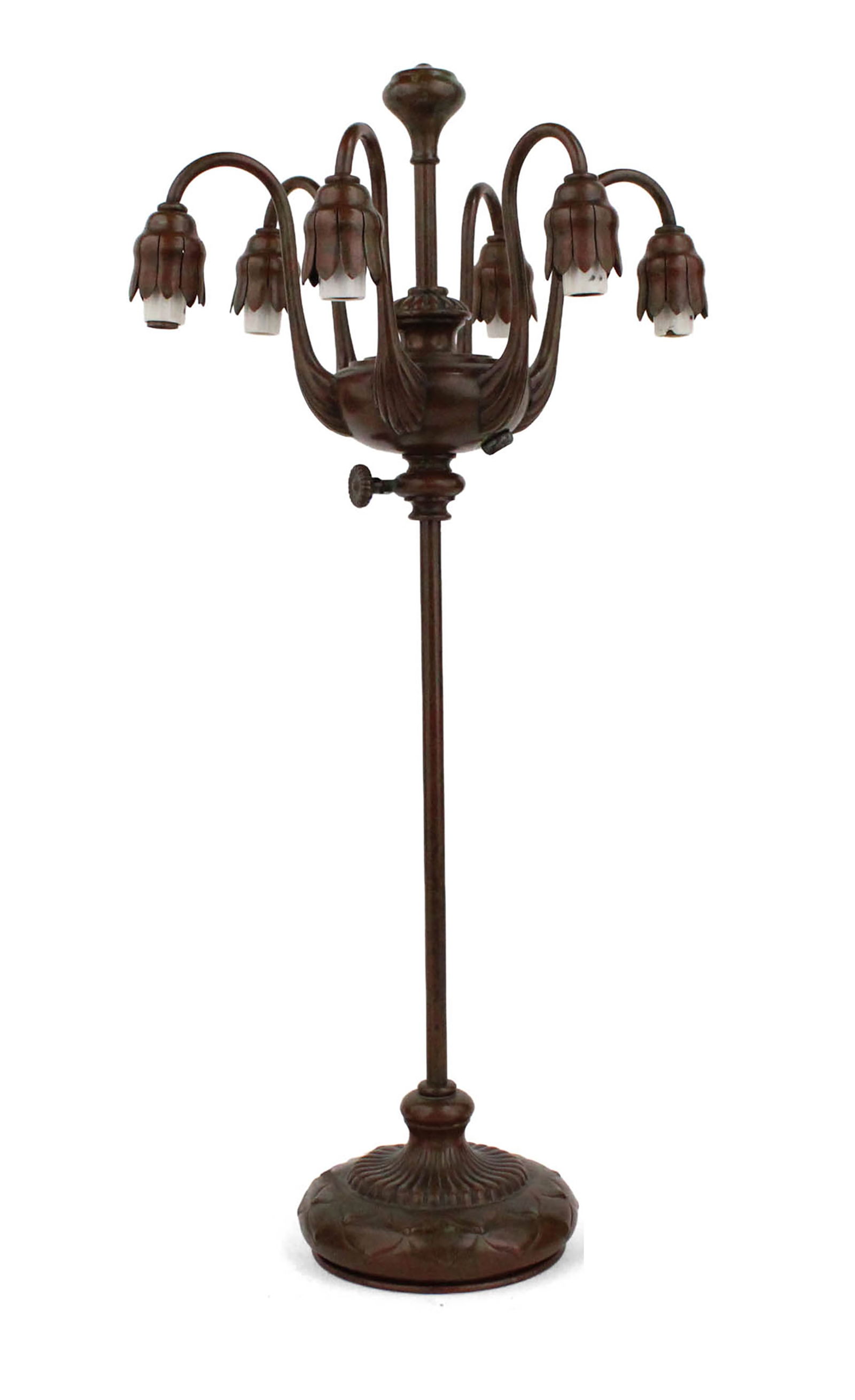 Tiffany Studios Bronze "Lily" Table Lamp (1 of 9)