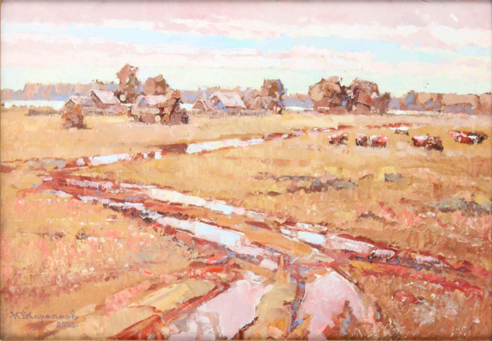 Jury Karapaev, 1936-2009, After the Rain, 2003, Oil on Canvas (1 of 9)