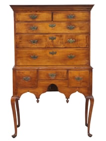 Queen Anne Maple Highboy
