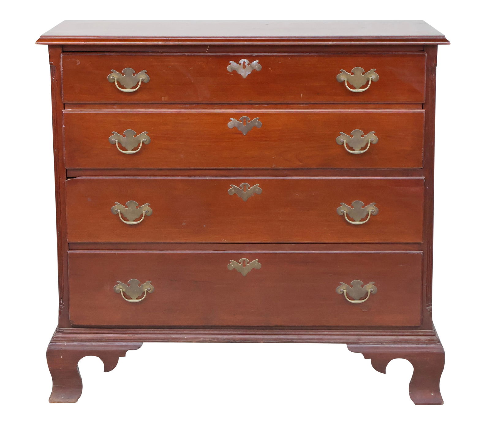 Chippendale Cherrywood Chest of Drawers (1 of 12)