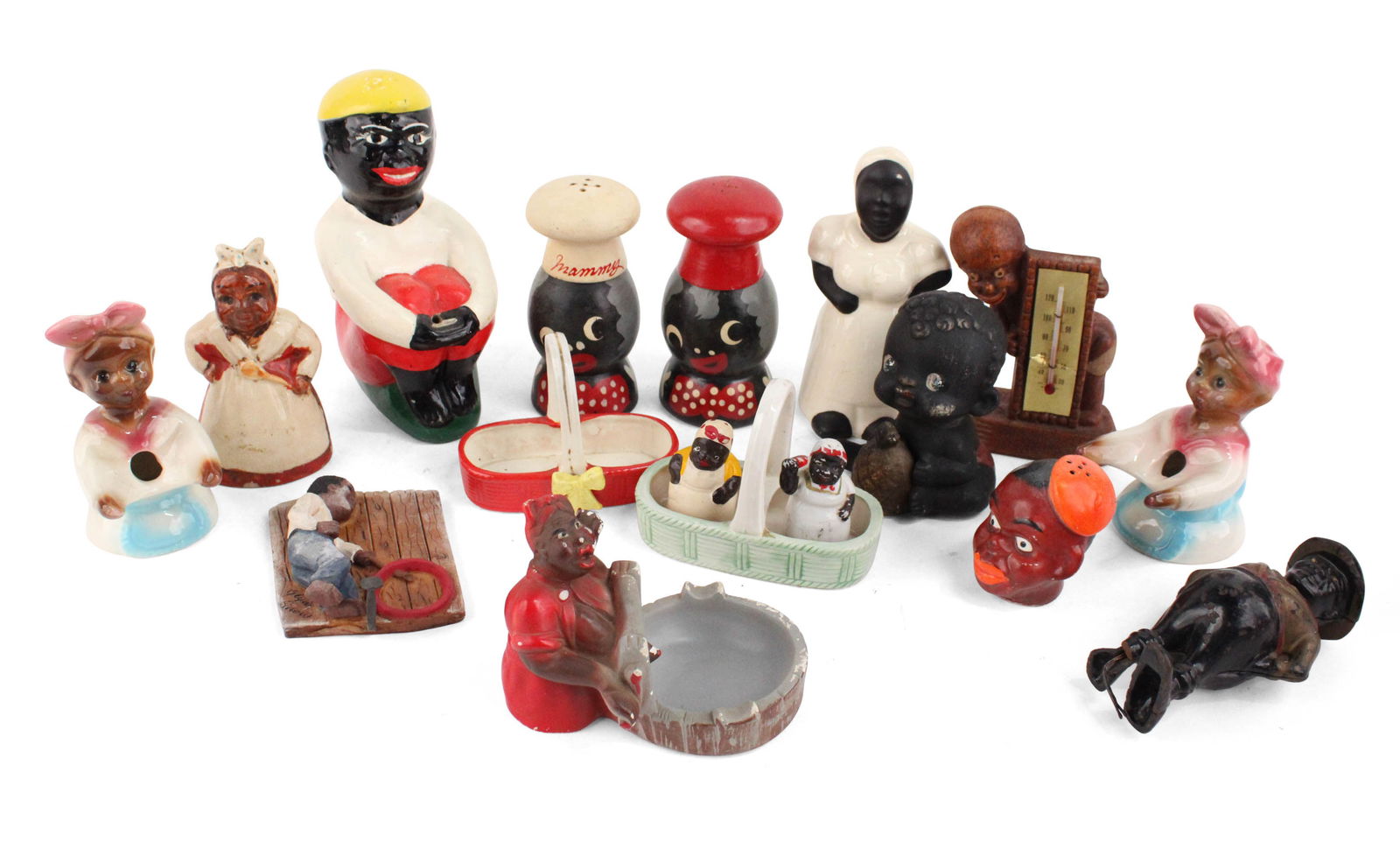 Group of Black Americana Table Articles (1 of 7)