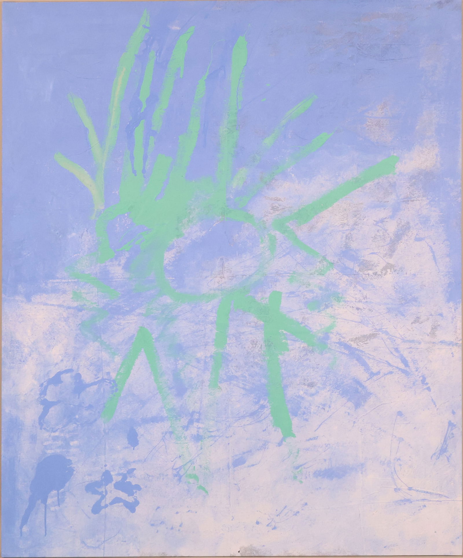 Leif Ritchey, 1975-, Green Eyes, Acrylic on Canvas: Leif Ritchey1975-Green EyesAcrylic on CanvasSigned and dated 2012 verso.54 x 43 in. (137.2 x 109.2 cm.)