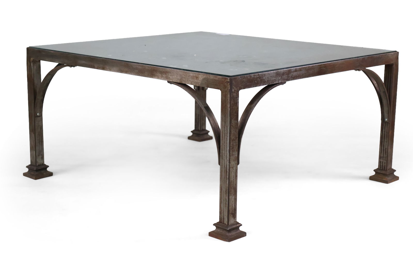 Fleur di Lis Gate Form Steel Coffee Table (1 of 10)