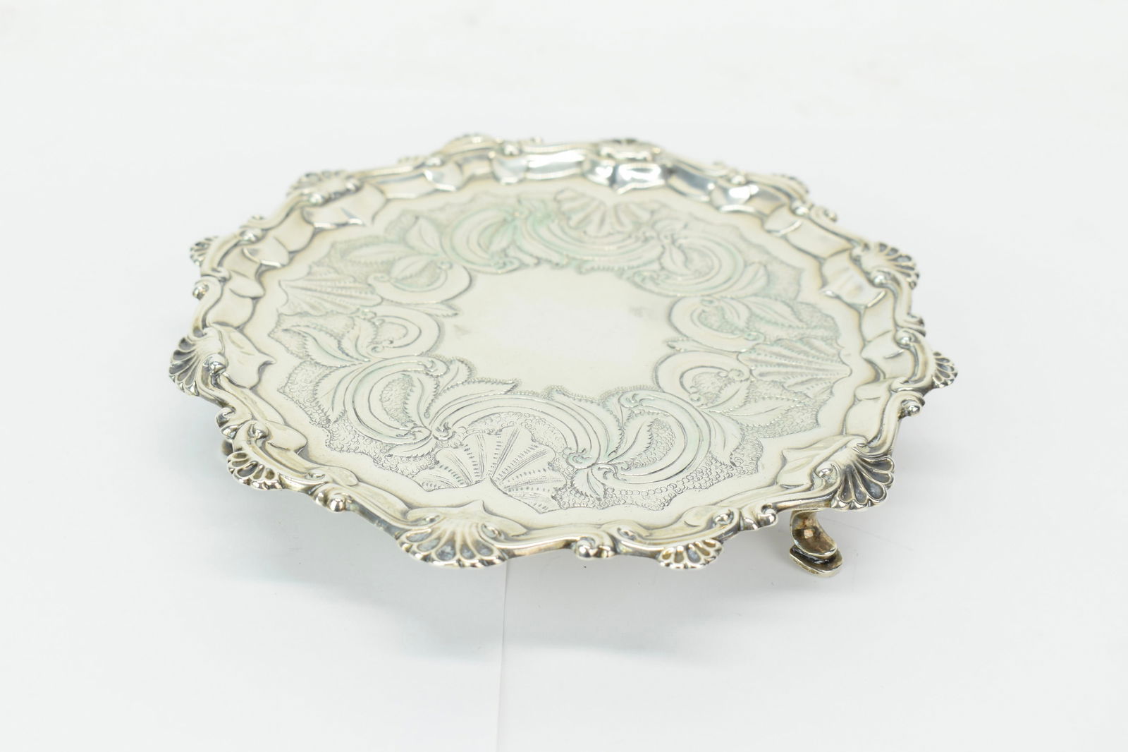 English Silver Salver (1 of 6)
