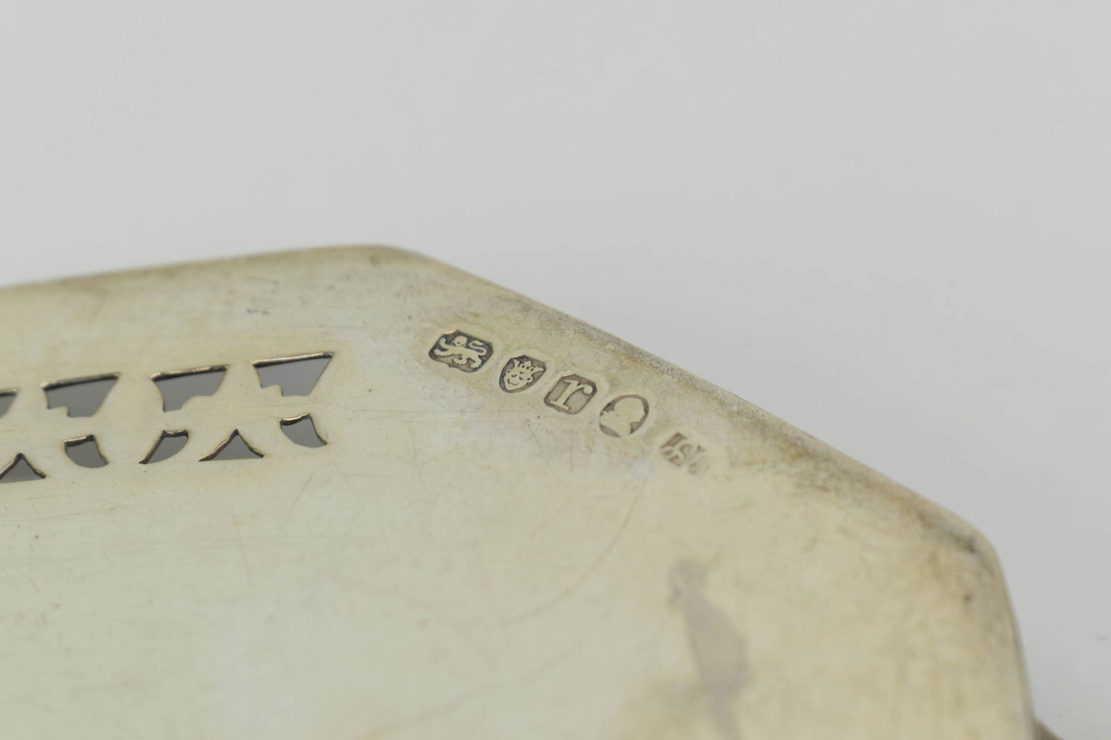 Irish Silver Fish Server - 10