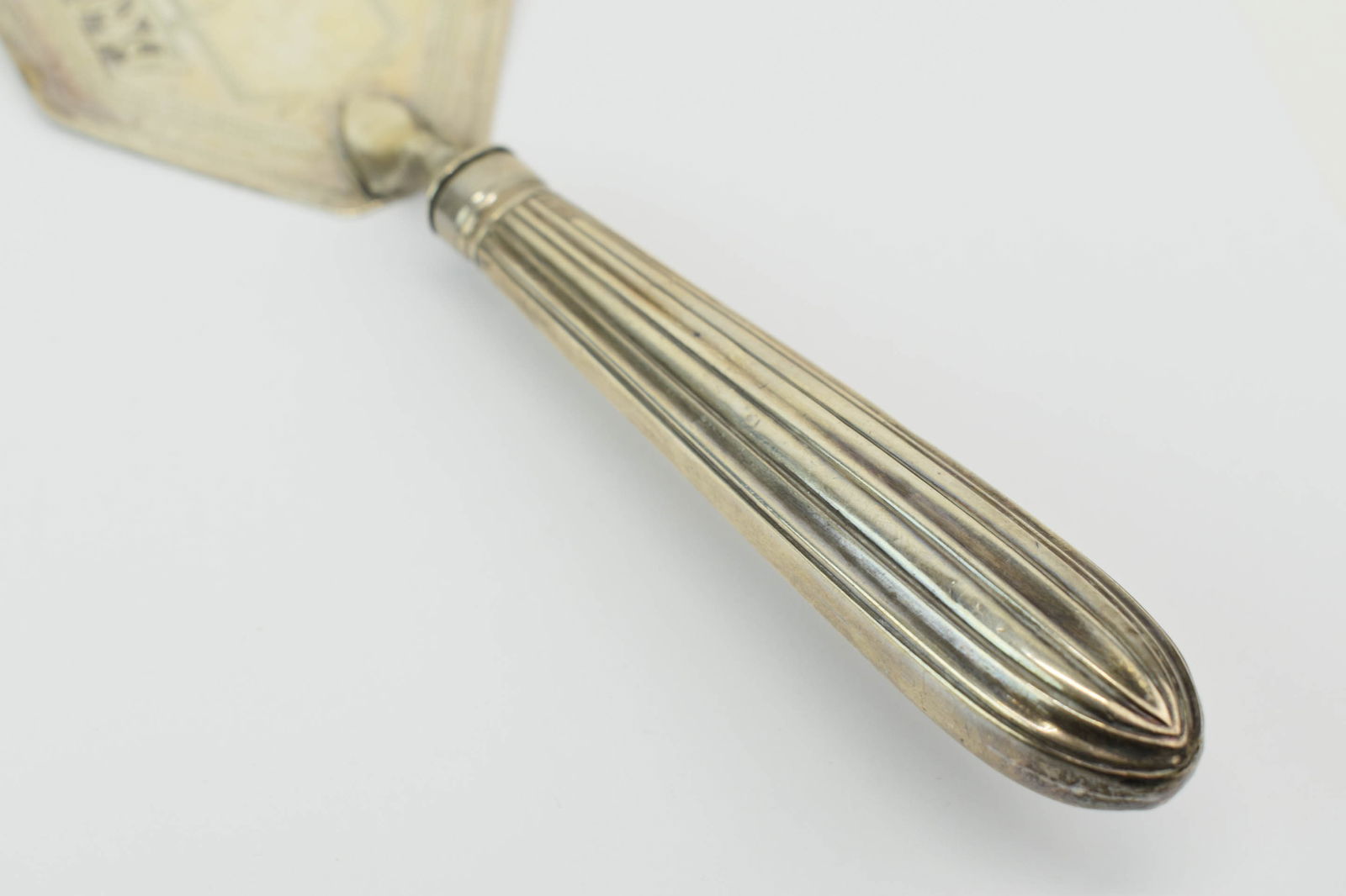 Irish Silver Fish Server - 8