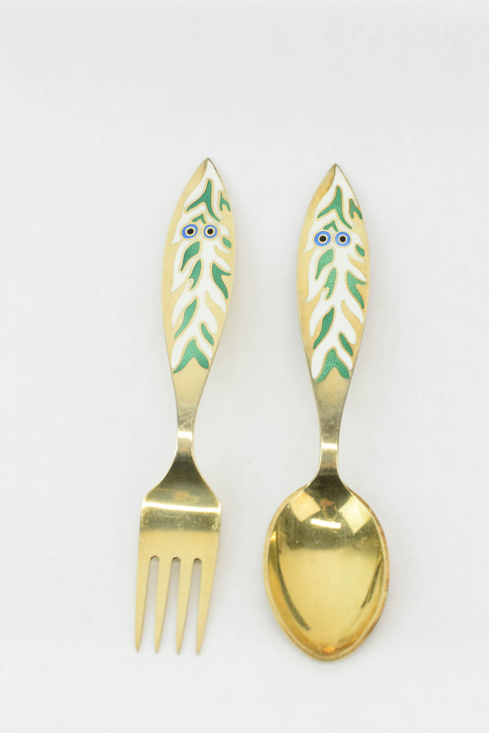 A. Michelsen Danish Sterling Silver Christmas Spoon & Fork (1 of 8)