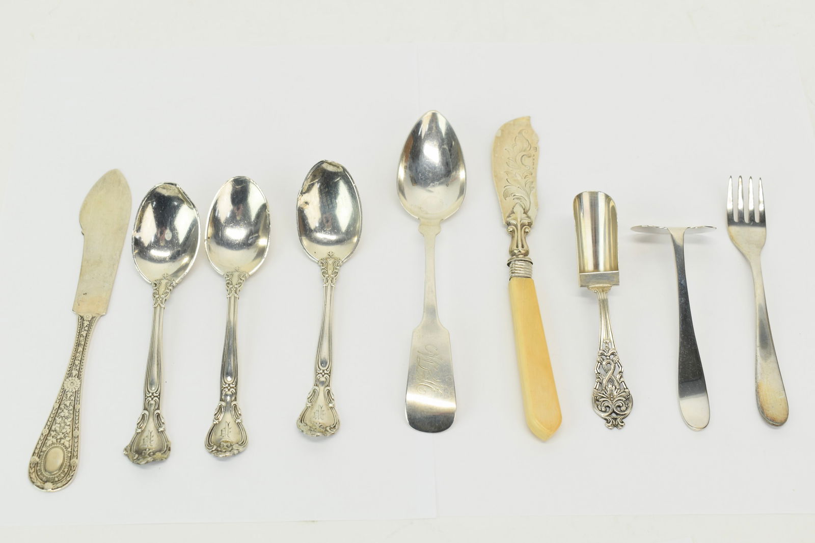 Group of Assorted Sterling Silver Flatware (1 of 20)