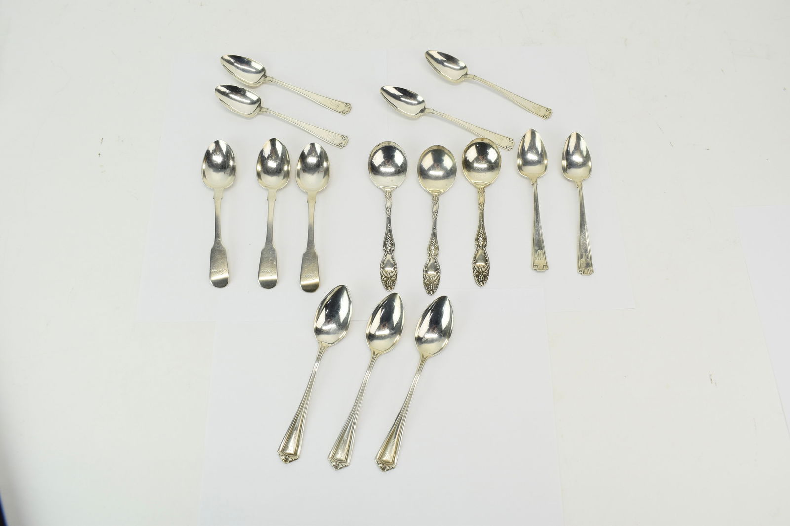Group of Assorted Sterling Silver Spoons (1 of 20)