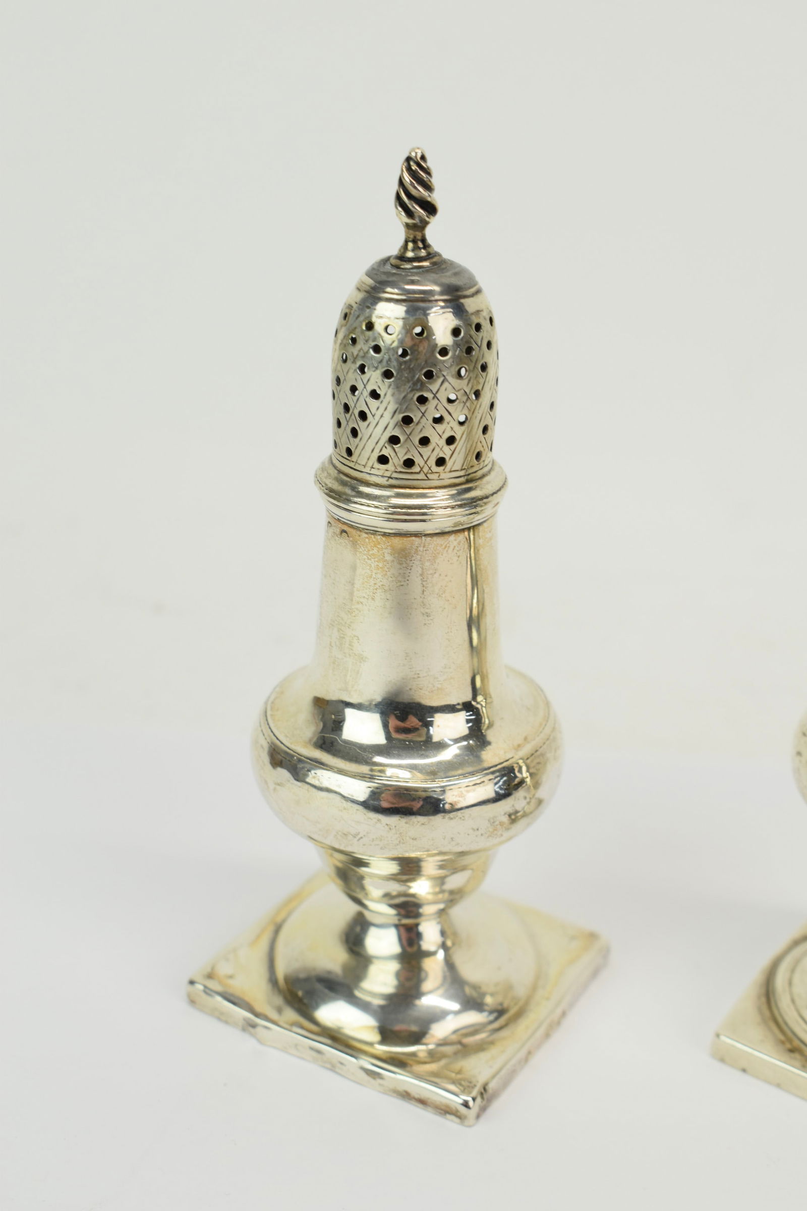 Two Sterling Silver Casters - 4