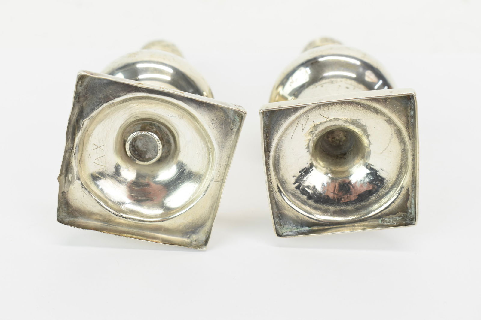 Two Sterling Silver Casters - 7
