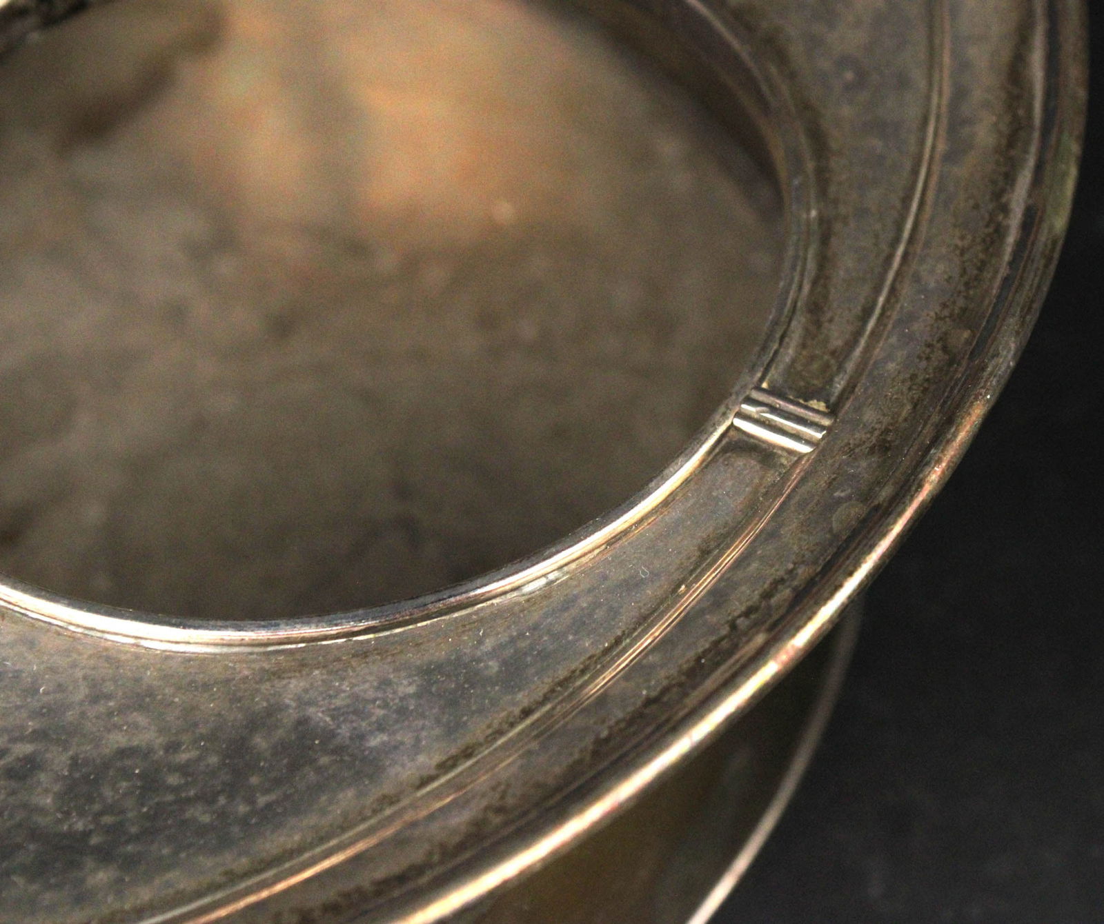 Three Bottle Silver Plated Bottle Frame - 3